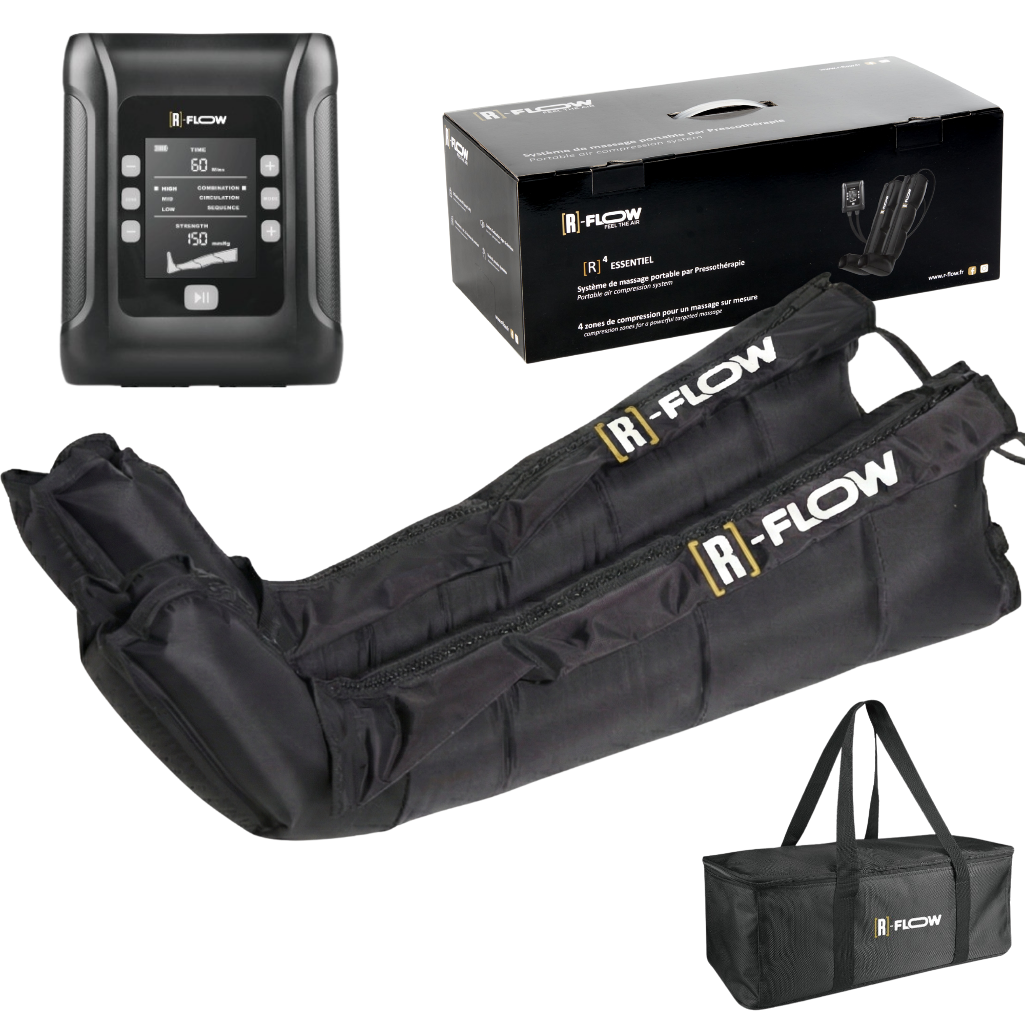 [R]4 Essentiel - Bottes de pressothérapie Bien-Etre