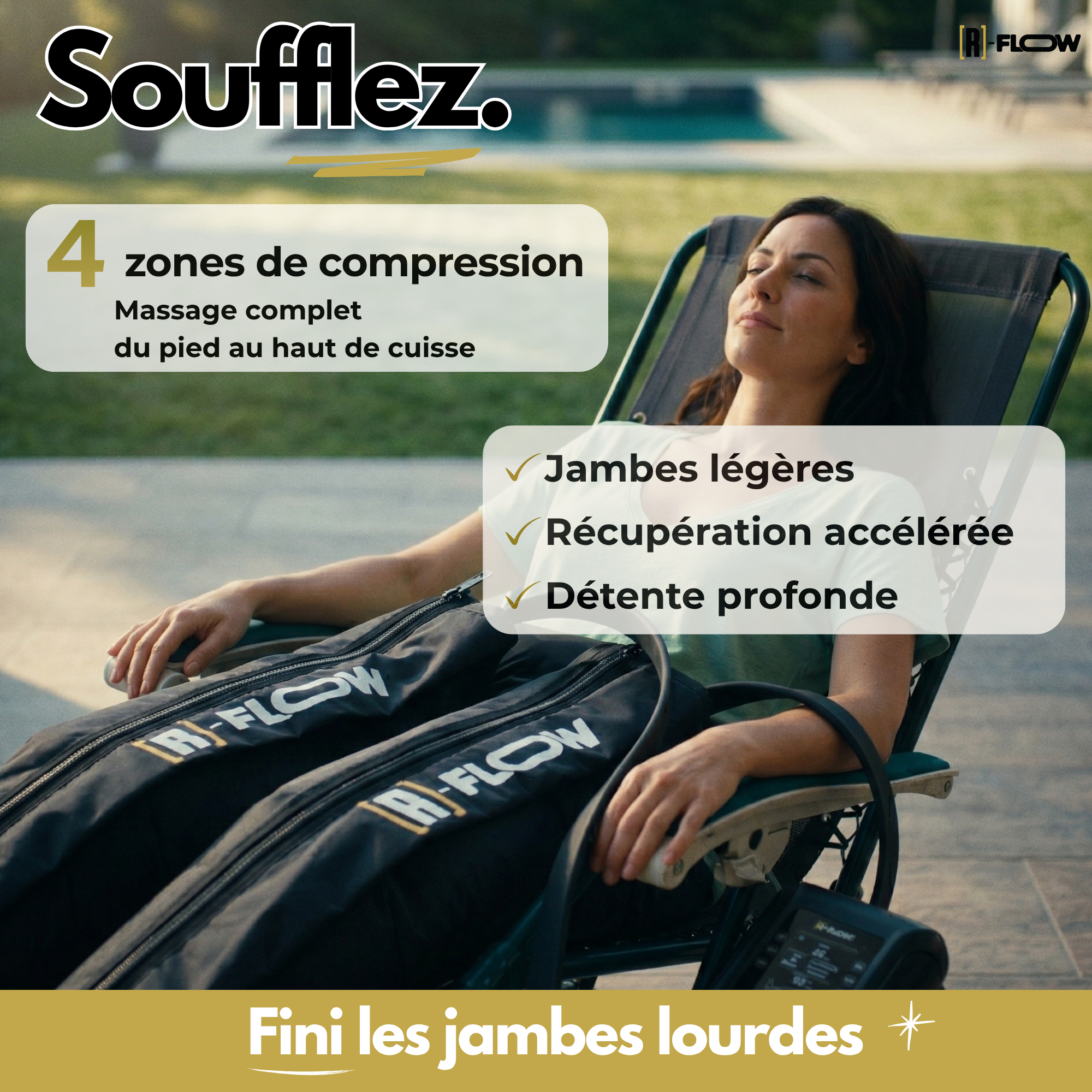 [R]4 Essentiel - Bottes de pressothérapie Bien-Etre
